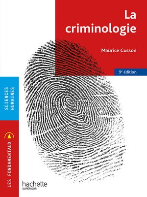cover image of La criminologie